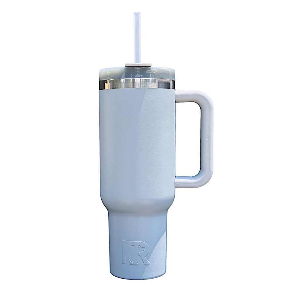 RTIC 40oz ROAD TRIP TUMBLER (CERAMIC LINING) - FOG